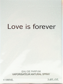 LOVE IS FOREVER - EAU DE PARFUM 100ml - WOMAN