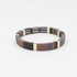 Enamel Beads Cold Color Pallete Autumn and Winter Frosted Paint New Fashionable All-Matching Men's Bracelet Geometric Square High Cold Twin Bracelet