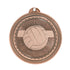 2" Antique Bronze Volleyball Laserable BriteLazer Medal