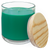 14 oz. Fresh Pine Candle in a Glass Holder with Wood Lid