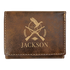 3" x 4" Laserable Leatherette Trifold Wallet
